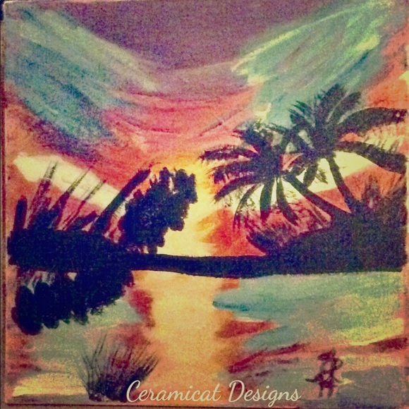 Other - Palm tree in Sunset